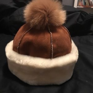 Fur winter hat